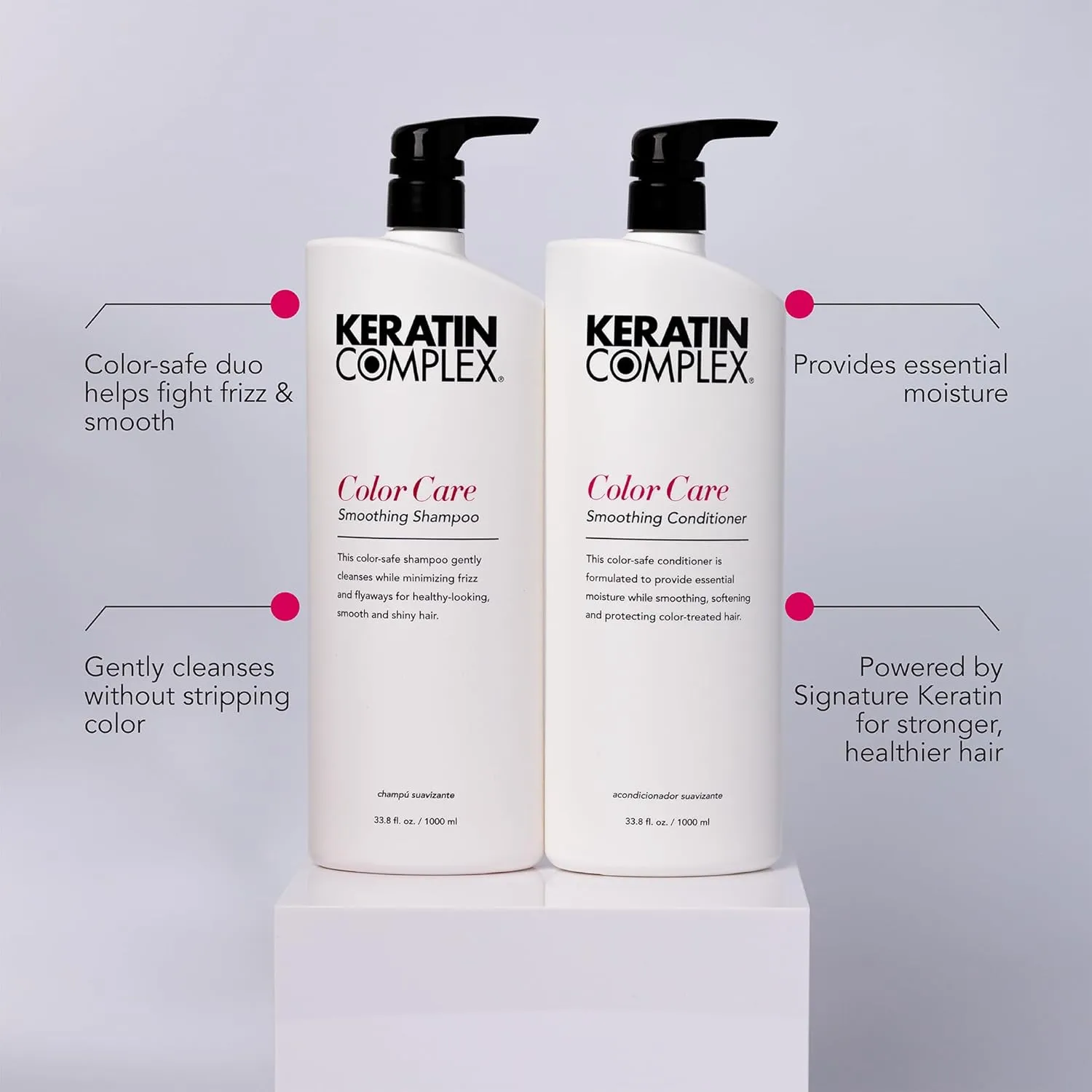 Keratin Complex - Keratin Care Smoothing Shampoo & Conditioner Duo