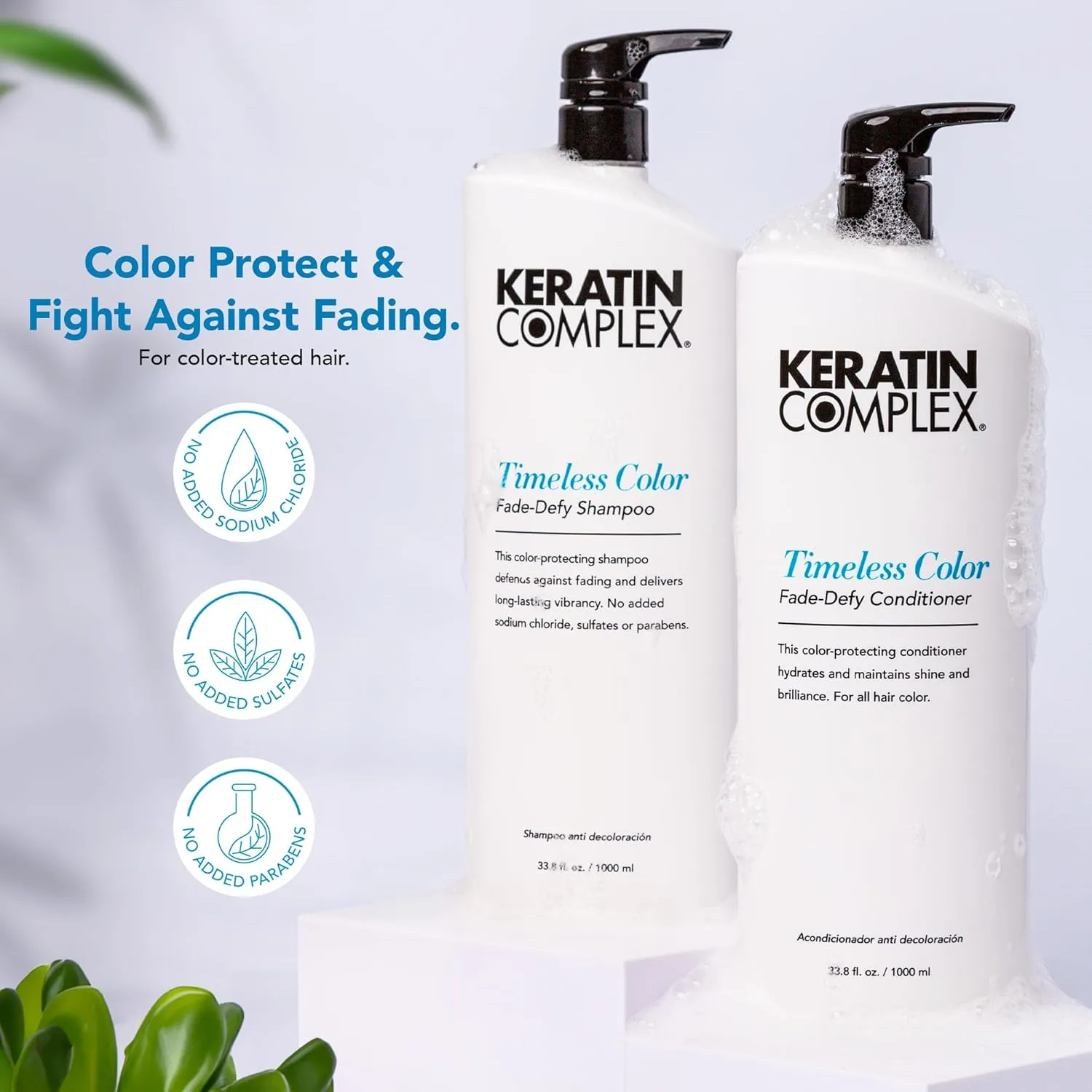 Keratin Complex - Keratin Care Smoothing Shampoo & Conditioner Duo