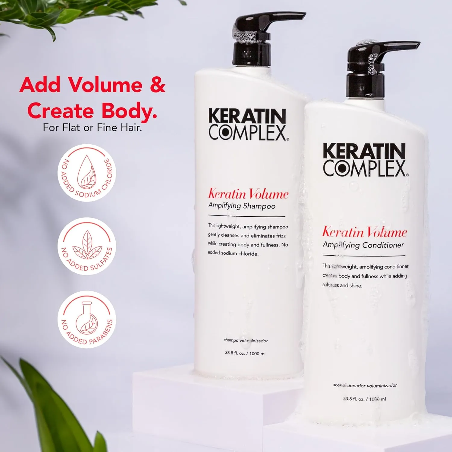 Keratin Complex - Keratin Care Smoothing Shampoo & Conditioner Duo