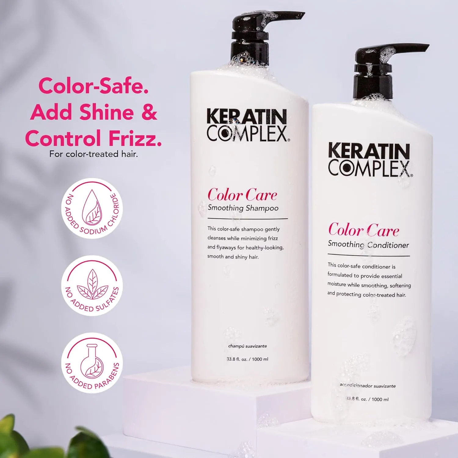 Keratin Complex - Keratin Care Smoothing Shampoo & Conditioner Duo