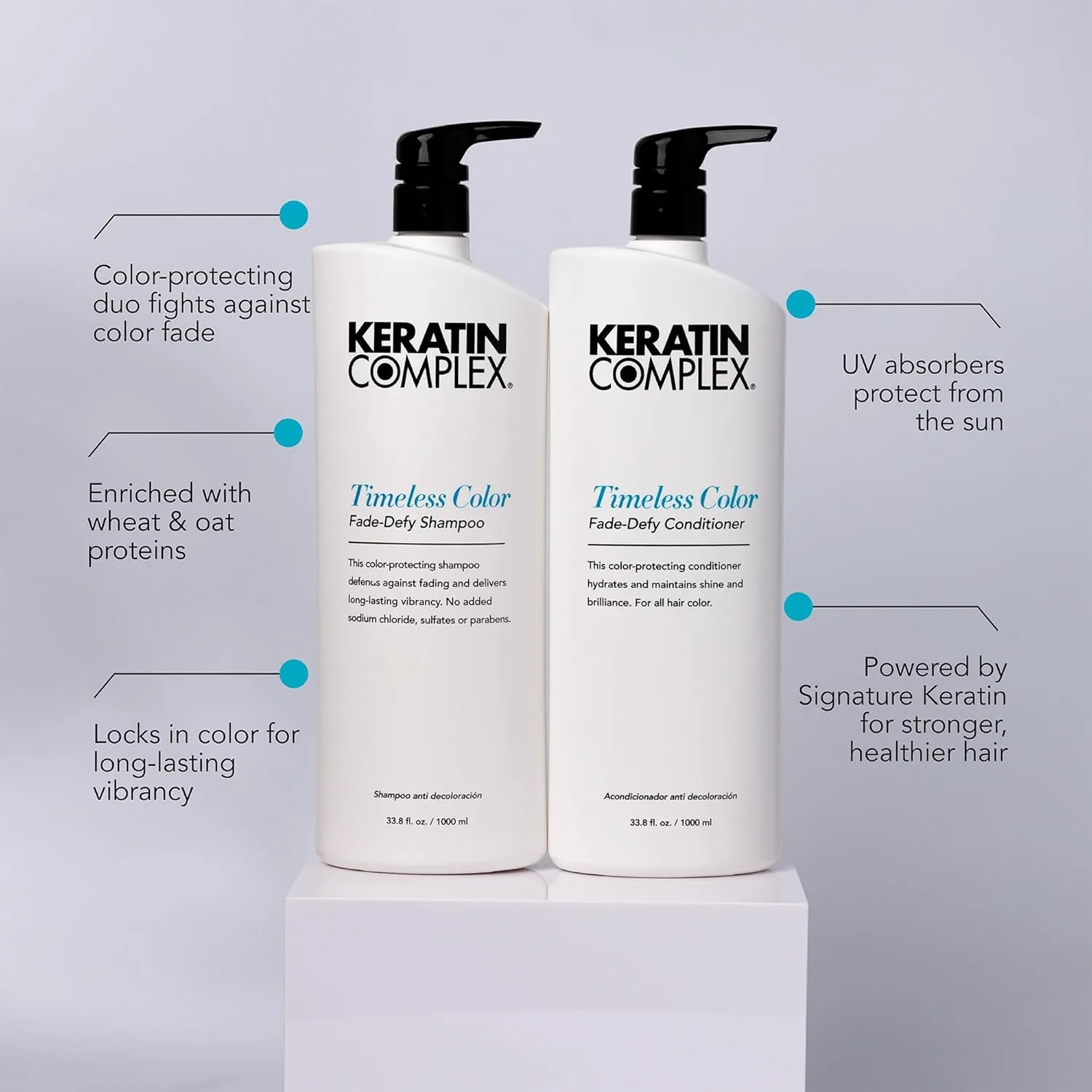 Keratin Complex - Keratin Care Smoothing Shampoo & Conditioner Duo