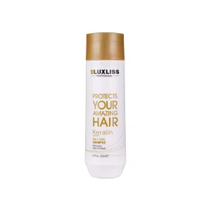 Keratin Smoothing Treatment and Keratin Daily Care Shampoo & Conditioner Set Professional Results Straightens and Smooths Repair Hair