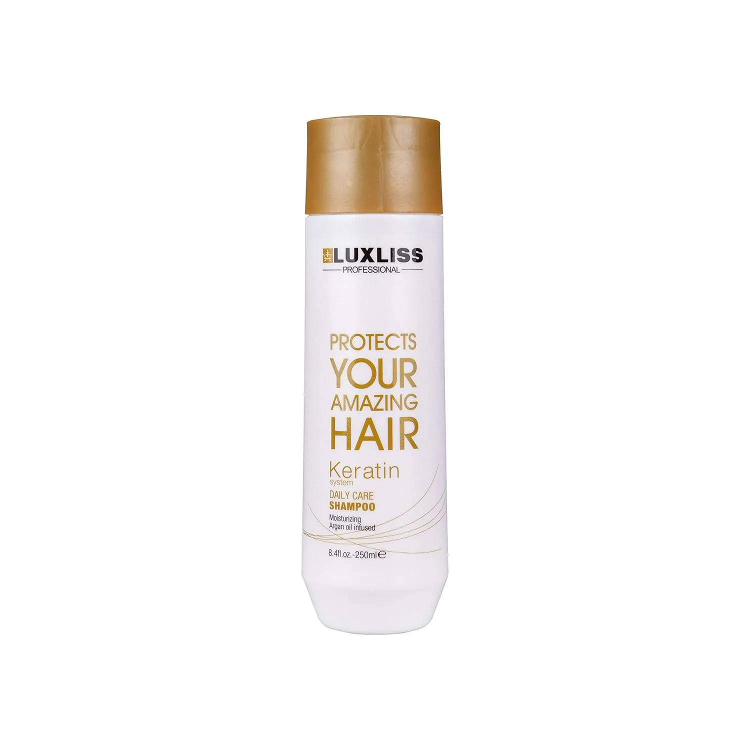 Keratin Smoothing Treatment and Keratin Daily Care Shampoo & Conditioner Set Professional Results Straightens and Smooths Repair Hair