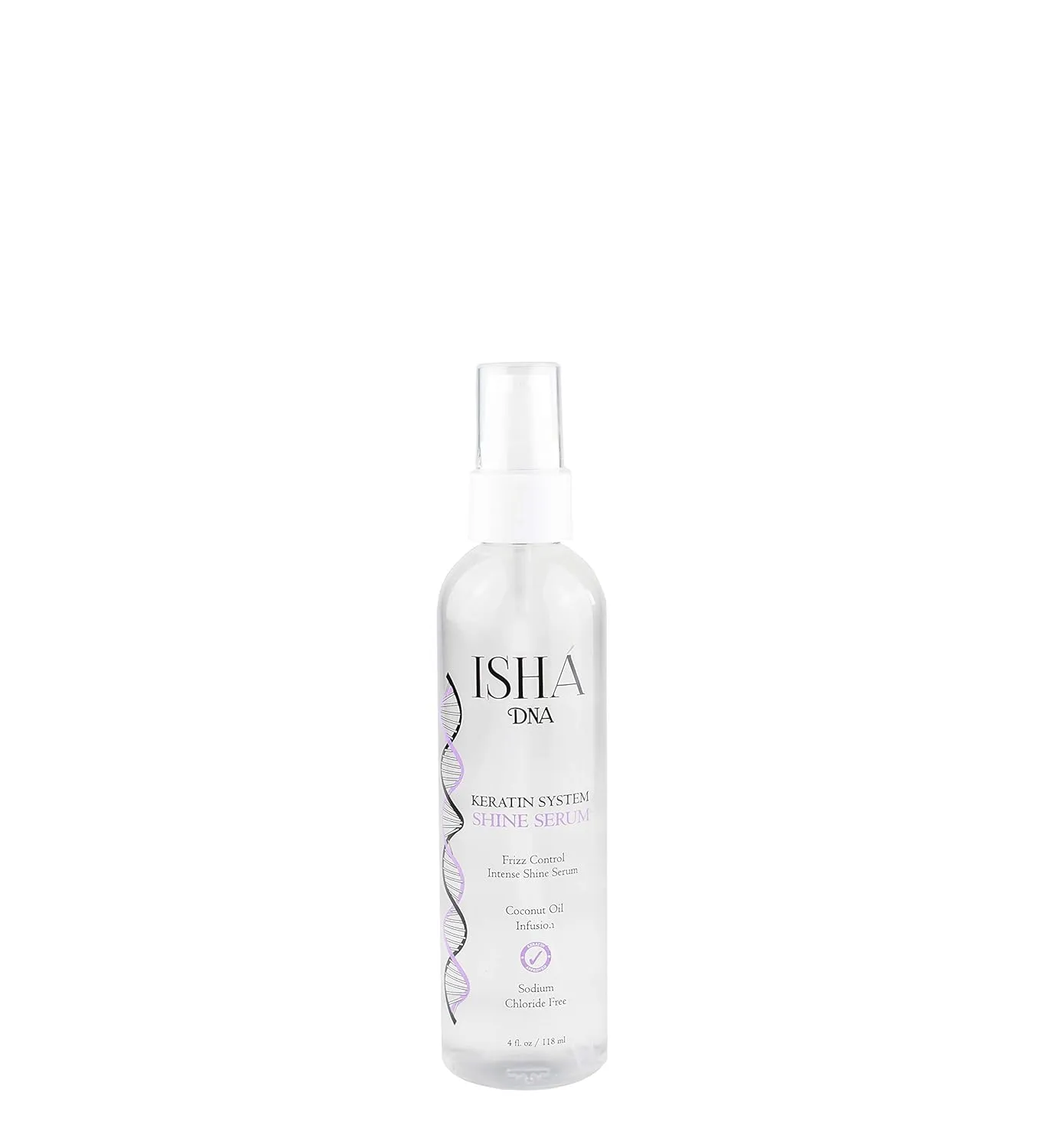 Keratin Treatmen System Hair Shine Serum Drops - Frizz Control - Instant Shine - Coconut and Argan Oil Infused with Vitamin E - Smoothing and Straightening - Sulfate Free