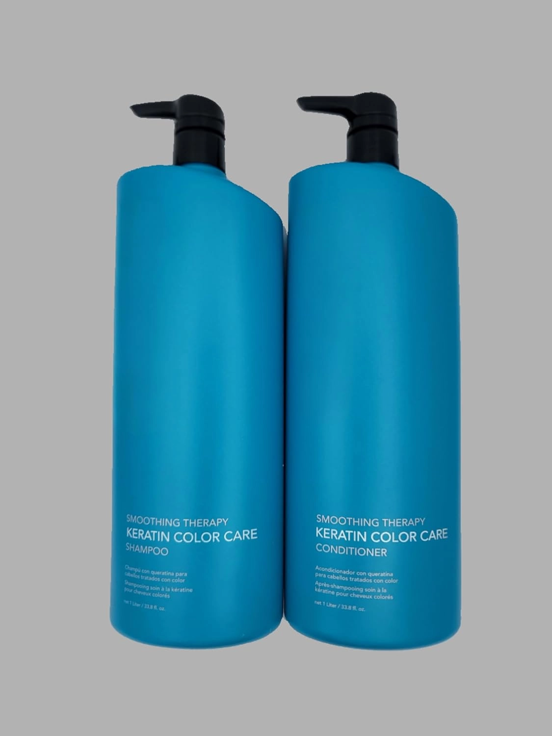 Keratin Color Care Smoothing Shampoo And Conditioner Set (33.8 OZ DUO)