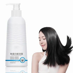 Keratin Revitalizing Cream, keratin hair treatment straightening, Keratin Enrichment Cream, Hair Smoothing Moisture Deep Conditioner (1Pcs)