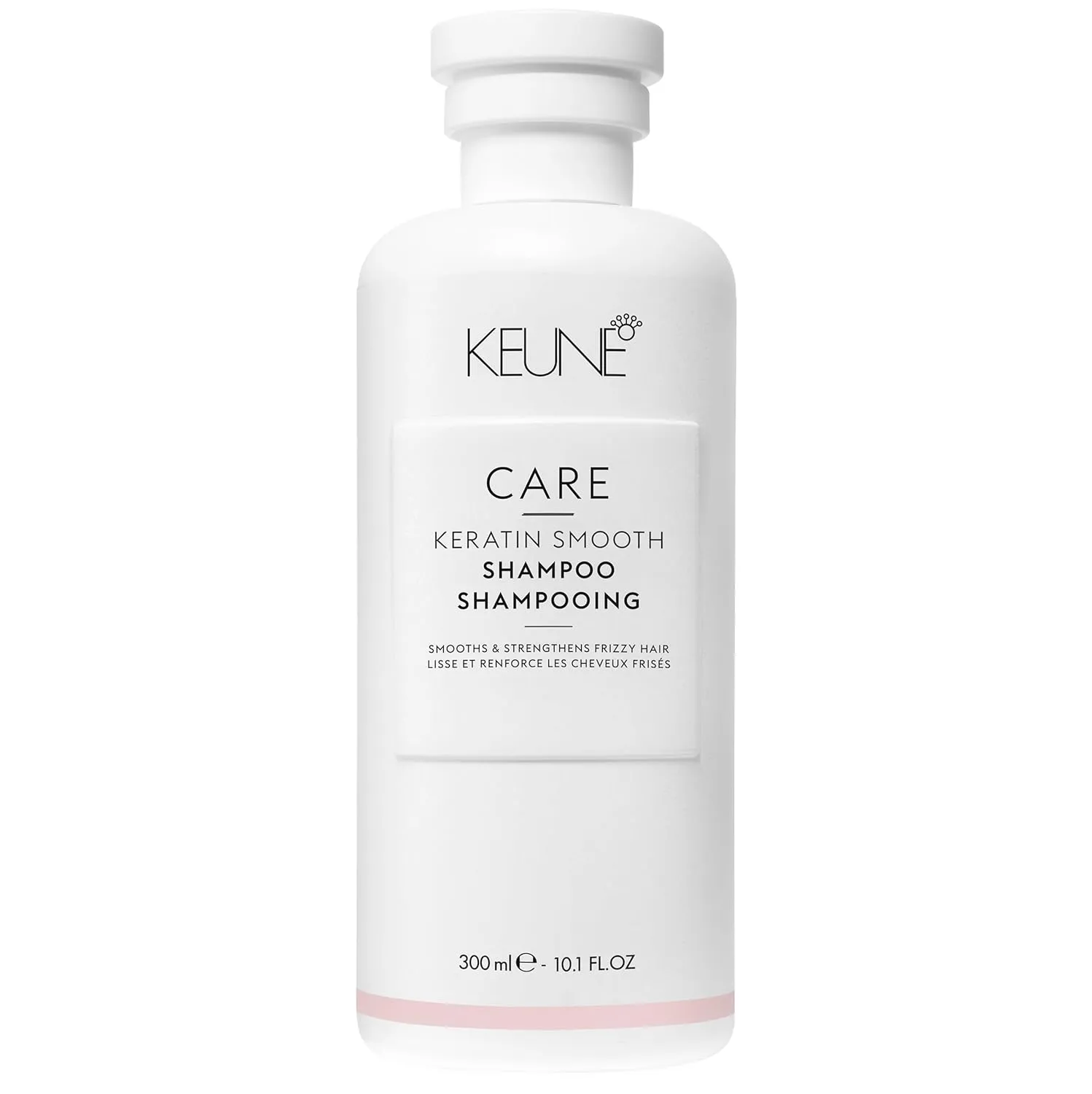 Keune Care Keratin Smoothing Shampoo, Frizz-Control & Moisturizing Cleanser for Smoother Hair, 10.1 Fl Oz