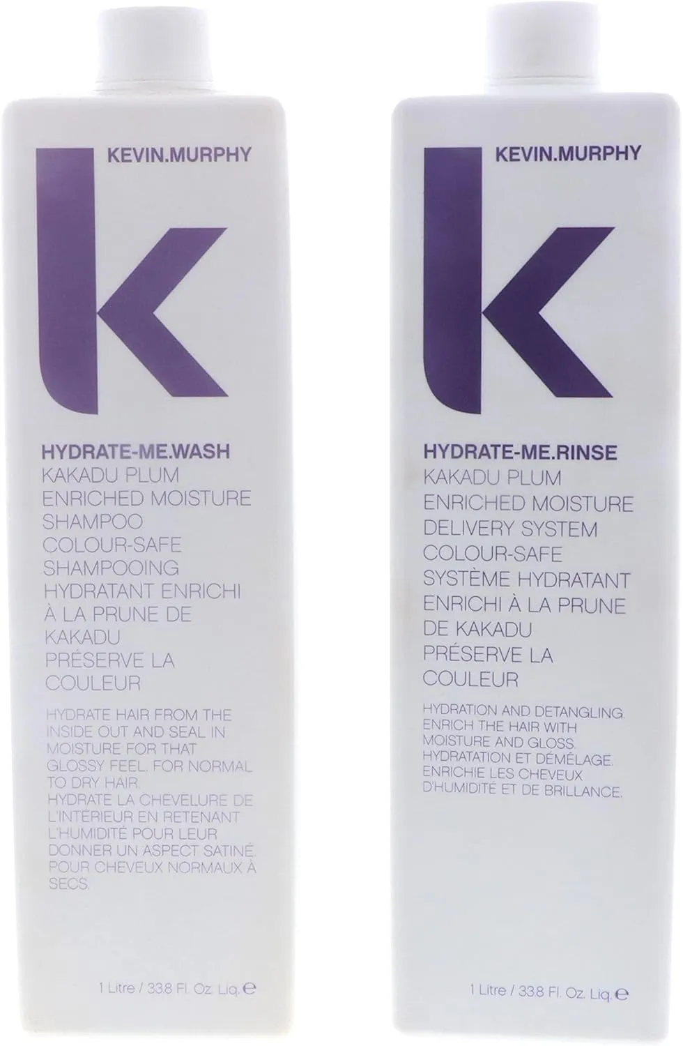 Kevin Murphy Hydrate Me Kakadu Plum Infused Wash And Rinse 33.8 oz Dou