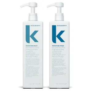 KEVIN.MURPHY REPAIR-ME.WASH & RINSE - Moisturising Hair Shampoo - Conditioner - For All Hair Types Needing Repair - Sulphate & Paraben Free - 1 L / 33.8 fl oz - 2 Pack