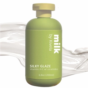 Kivela Glazing Milk Face & Body Moistorizer with Ceramides, Vitamins A E (7 oz, Unscented)