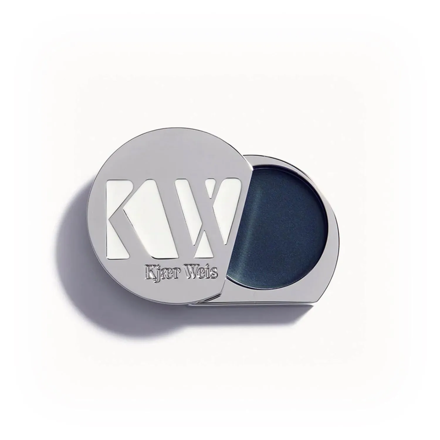 Kjaer Weis Cream Eyeshadow. Highly Pigmented Metallic Gold Eyeshadow with Organic Ingredients. Blendable Cream Eye Shadow for Long Lasting Eye Makeup. Cruelty Free Clean Makeup