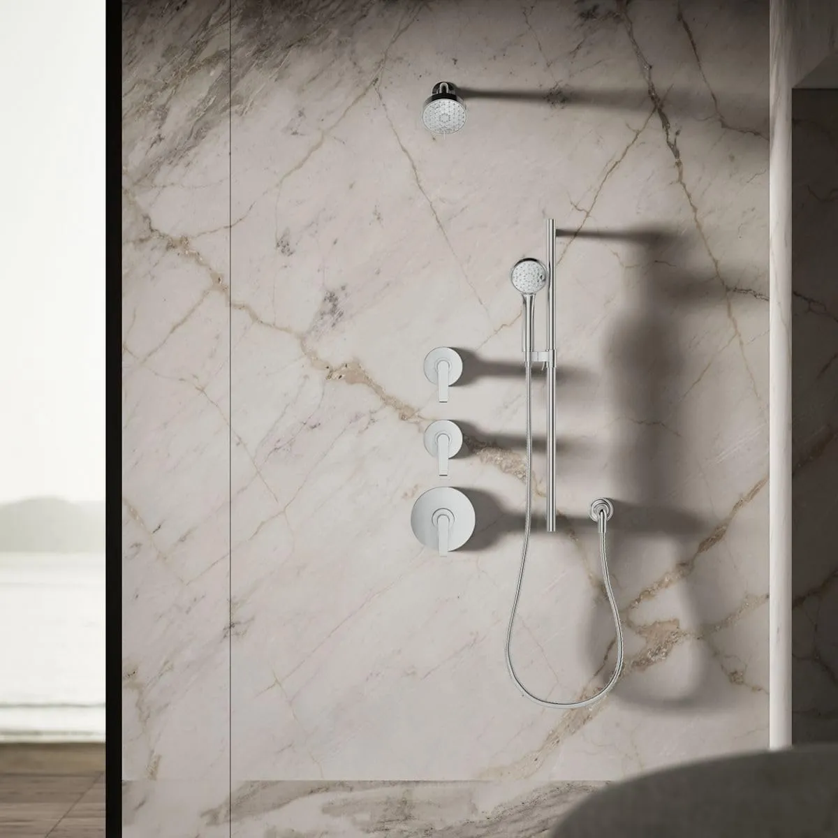 Kohler 72419-Y-CP Awaken G110 Multifunction SHOWERHEAD, Polished Chrome