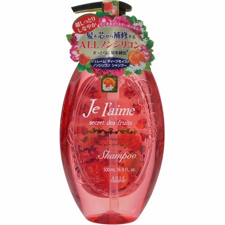 KOSE Cosmeport Je l'aime Secret Des fruits Shampoo non-silicone shampoo c with hyaluronic acid for colored hair