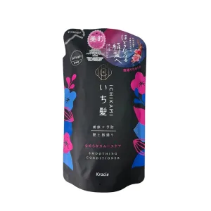 Kracie ICHIKAMI Smoothing Hair Care Conditioner Cuticle Smooth Refill 340g