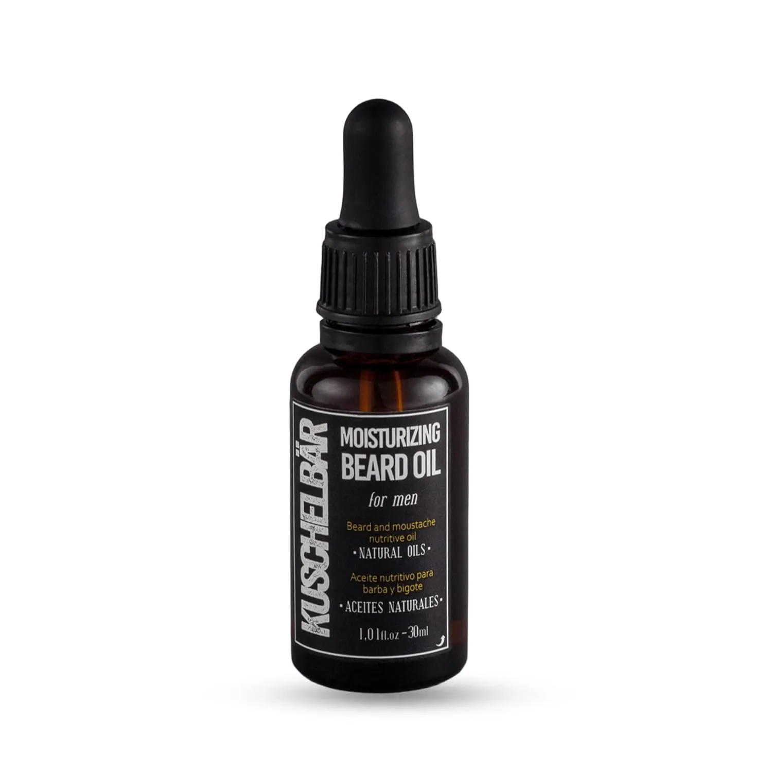 KUSCHELBAR - Beard Oil for Men | Beard Oil for Beard Growth | Provides Hydration, Softness, and Shine | Deep Moisture, Nourishment & Frizz Control | Leave-In, Non-Greasy, Lightweight l 3,38 fl.oz