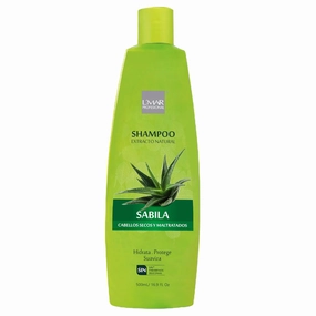 L’mar Champu Extracto Natural Sábila Para Cabellos Secos Y Maltratados, Hidrata Protege, Suaviza | Shampoo Extract Natural Aloe Vera For Dry And Battered Hair Moisturizes Protects Lmar 33.8Oz-1000m