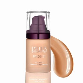 L.o-tus Makeup Proedit Silk Touch Perfecting Cream Luminous Foundation, Almond, 30Ml - Light, Normal