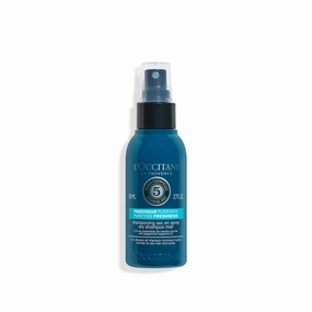 L'OCCITANE Purifying Freshness Dry Shampoo Mist: Aerosol Free, Absorbs Excess Sebum, Refreshes Hair Without Heaviness or Chalky Residue