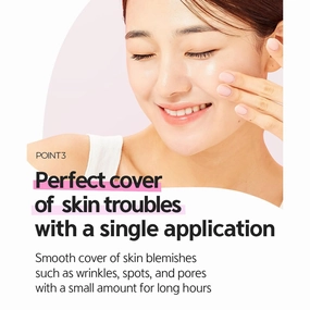 LALACHUU Tension DX Cushion Foundation Hydrating & Firming 54-Hour Long-Lasting Coverage, Matte Glowy Hyaluronic Acid, Collagen, Made in Korea, for All Skin Types (23 Clear Bright, 0.52 Oz)