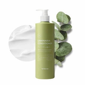 Laminaria Conditioner with Organic Ingredient, Damaged Hair Care Korean Conditioner, Hydrating & Smoothing, Anti-Frizz, Sulfate & Paraben Free, for Women & Men, 16.9 Fl Oz, Pine & Eucalyptus
