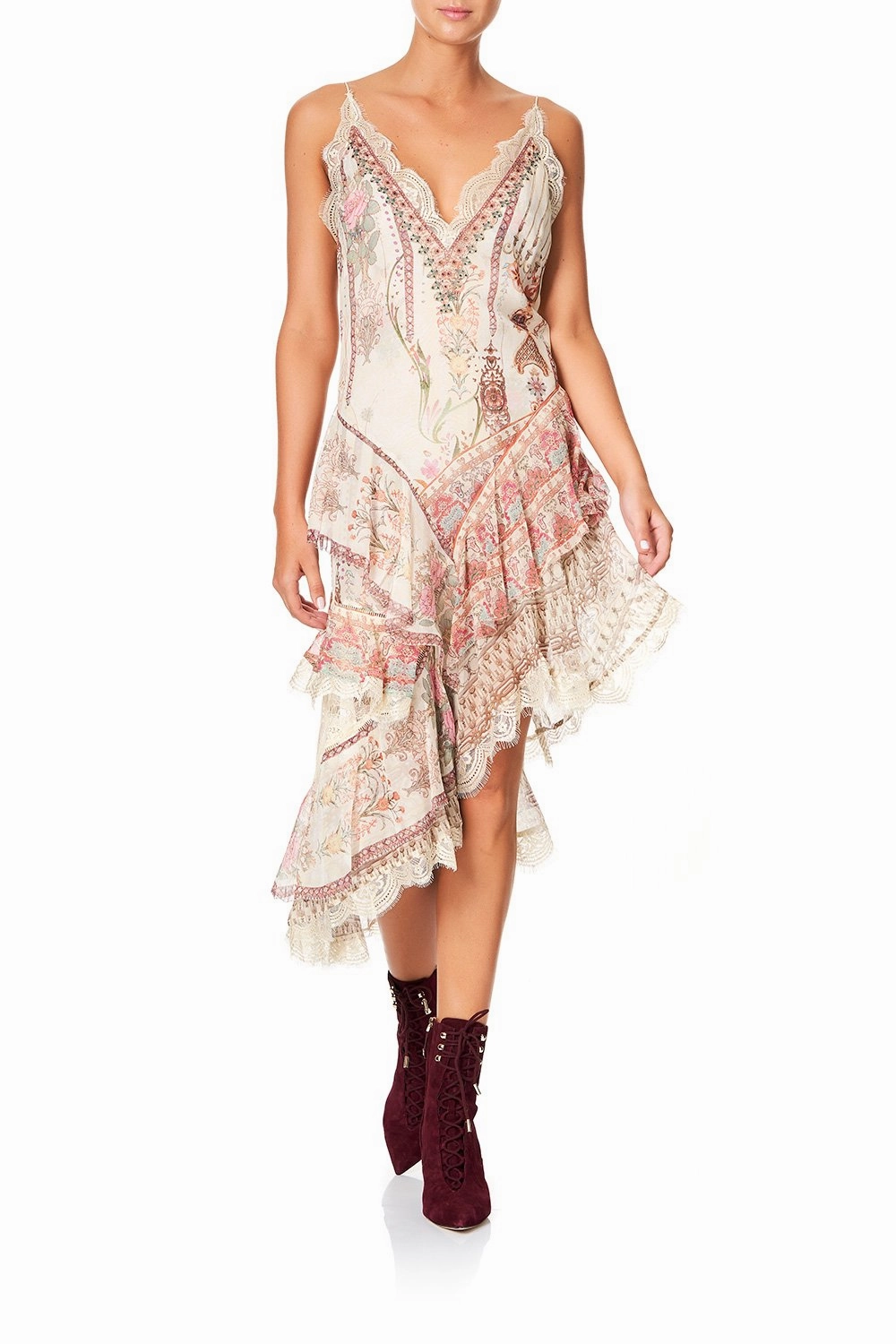 LAYERED ASYMMETRICAL DRESS GOLDEN AGE