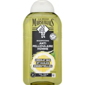 Le Petit Marseillais Shampooing Anti-Pelliculaire Infusion Huiles Essentielles Et Cédrat Bio Anti-Dandruff Shampoo Organic Essential Oils And Citrus Infusion
