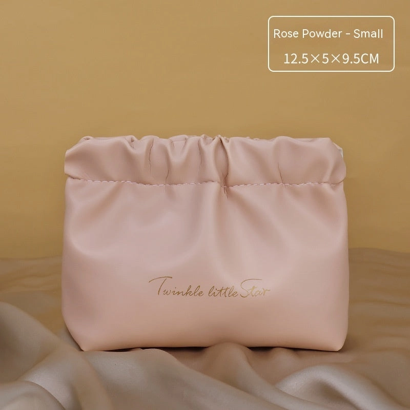 Leather Travel Toiletry Bag – Large Capacity