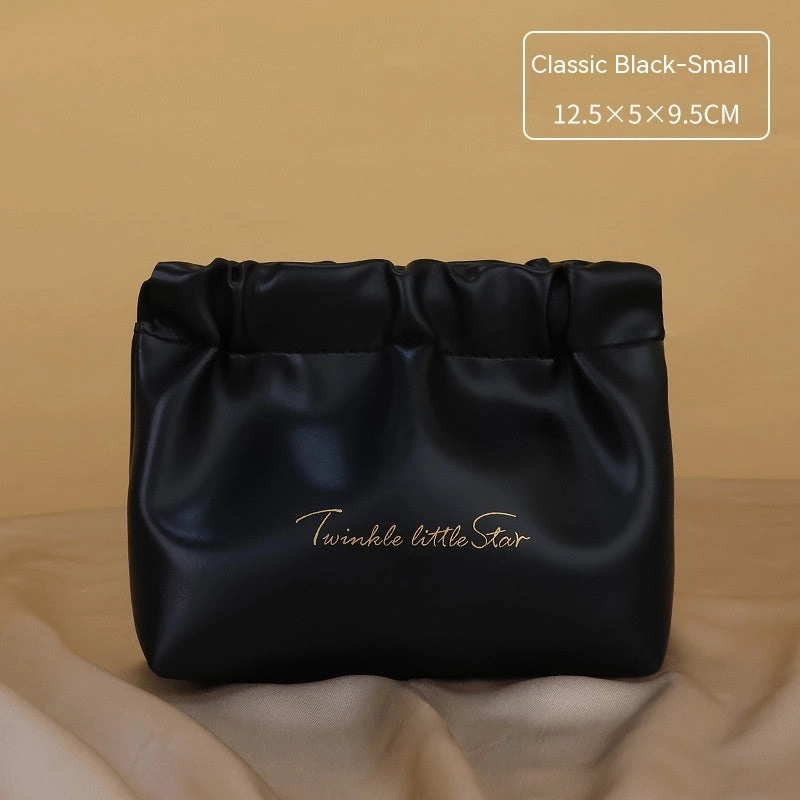 Leather Travel Toiletry Bag – Large Capacity