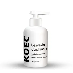 Leave In Conditioner for Men, Curly Hair Conditioner with Castor Oil and Biotin, for Deep Moisture, Frizz Control, All Hair Style, Lightweight Travel Size (3.53 oz Pack of 1)