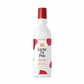 Leche Pal Pelo - Mask for protection of Colored or processed Hair, Quinoa, Avocado Oil, Rice Protein & Aloe. Nourish and Condition - 14.9oz.