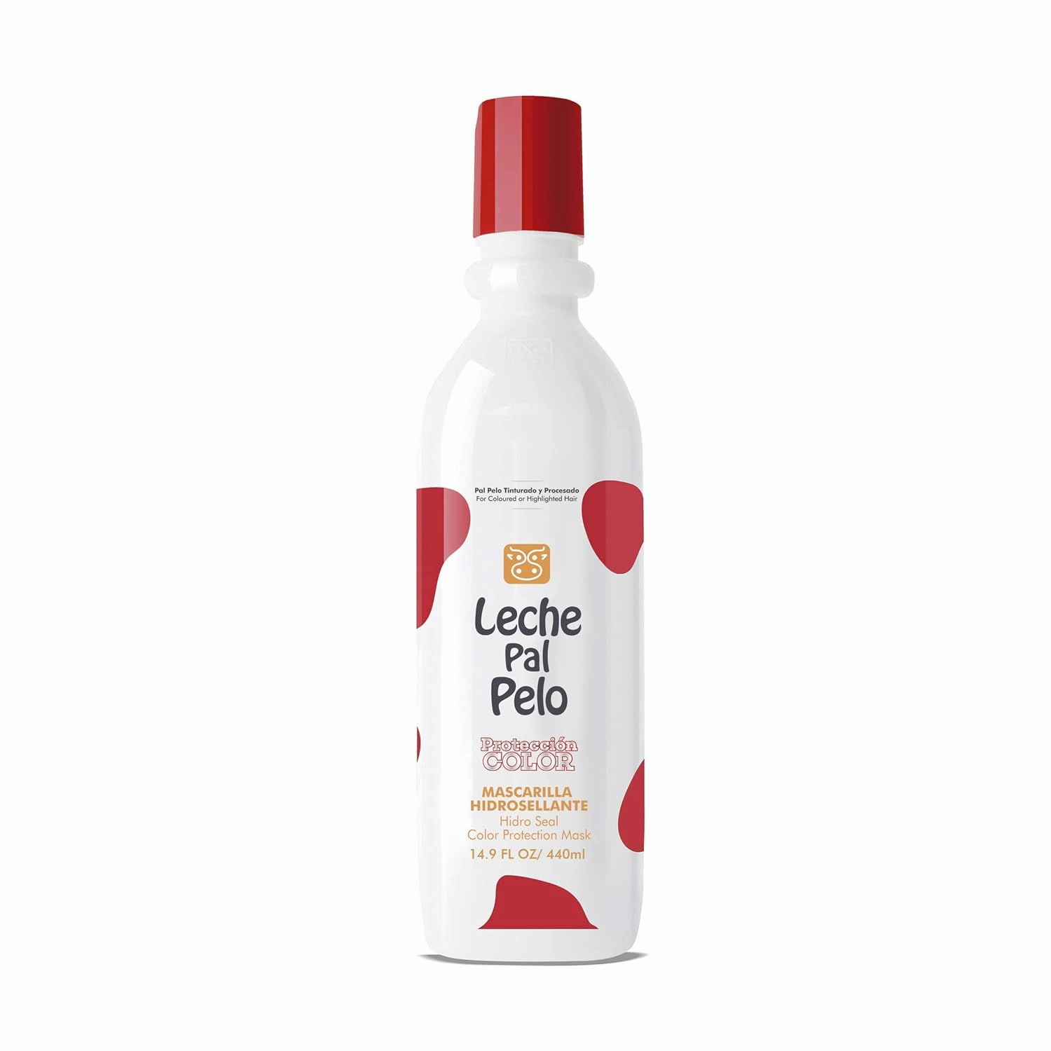 Leche Pal Pelo - Mask for protection of Colored or processed Hair, Quinoa, Avocado Oil, Rice Protein & Aloe. Nourish and Condition - 14.9oz.