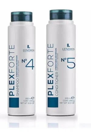 Lendan Plex Forte Kit No. 4   No. 5 - Shampoo & Conditioner - 10.8 Fl Oz.