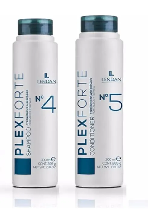 Lendan Plex Forte Kit No. 4   No. 5 - Shampoo & Conditioner - 10.8 Fl Oz.