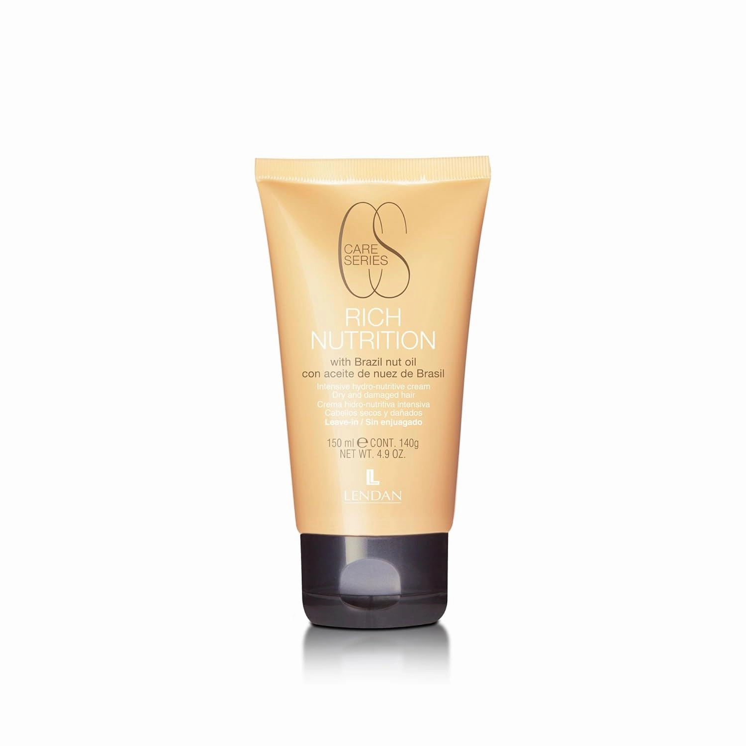 Lendan - Leave-In Hair Cream - Hydro-Nourishing Cream Rich Nutrition - 150 ml - for Dry and Damaged Hair - with Brazil Nut Oil - Deeply Hydrates and Nourishes - Shiny Hair