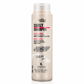 Lendan Curly Cuban Spirit 2-PIECE KIT by Terra with Low Poo Shampoo 10.6 oz   Co-Wash Treatment 10.4 oz