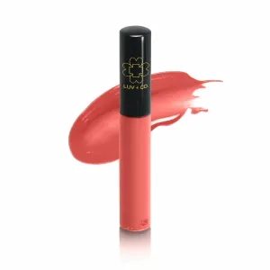 Lip Gloss 7ml 90% Organic Moisturizing Lip gloss Non Sticky Shiny Natural Colorants For Light Glossy Coverage Gluten Free Paraben Free | Coral Peach | Boheme