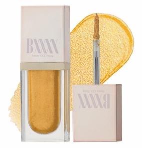 Liquid eyeshadow glitter eyeshadow for eye makeup - Long-lasting, Smudge-proof, Vivid and Easy cleansing (5 colors) (Yellow)