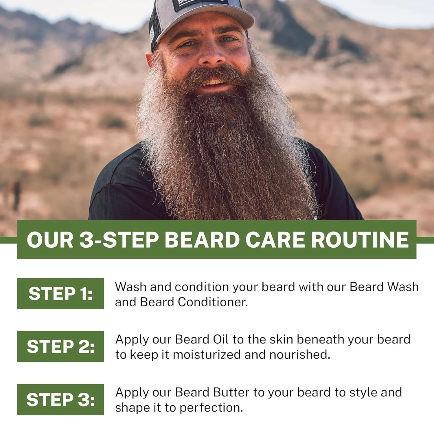 Live Bearded Beard Conditioner, 8 fl oz - Strengthens and Softens Facial Hair - Made in the USA - All-Natural Ingredients with Biotin, Caffeine | American Scent - Cedar, Vetiver, Bergamont