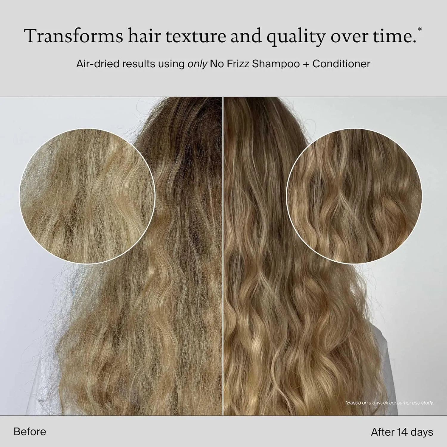 Living Proof No Frizz Conditioner, Smoothing Conditioner for Women, Controls Frizz, and Softens Hair for All Hair Types