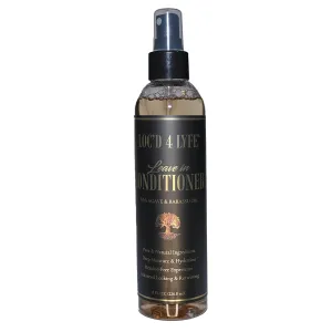 LOC'D 4 LYFE Leave-In Conditioner 8oz – Moisturizing & Shine-Enhancing Formula for Strengthening & Repairing Locs | Vegan, Cruelty-Free & No Residue for Healthy Hair