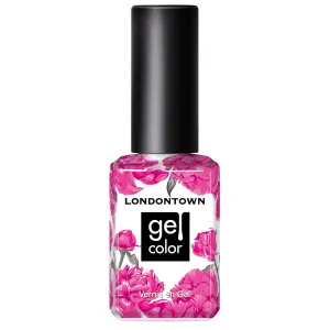 LONDONTOWN UV/LED Gel Nail Polish - Long Lasting, Chip Resistant High Shine Color - Glossy Hot Pink, Berry Punch, 12ml/.40fl oz
