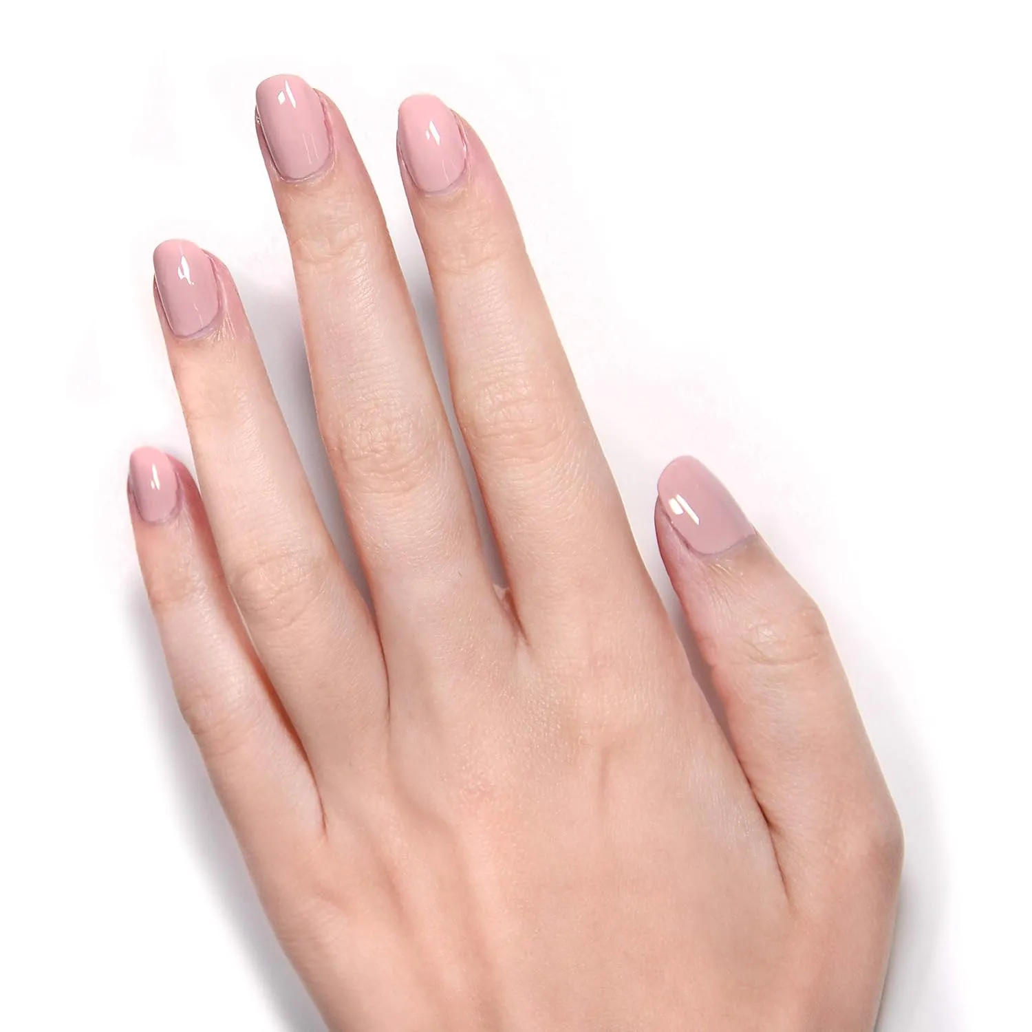 LONDONTOWN UV/LED Gel Nail Polish - Long Lasting, Chip Resistant High Shine Color - Glossy Pink Nude, Honeymoon, 12ml/.40fl oz
