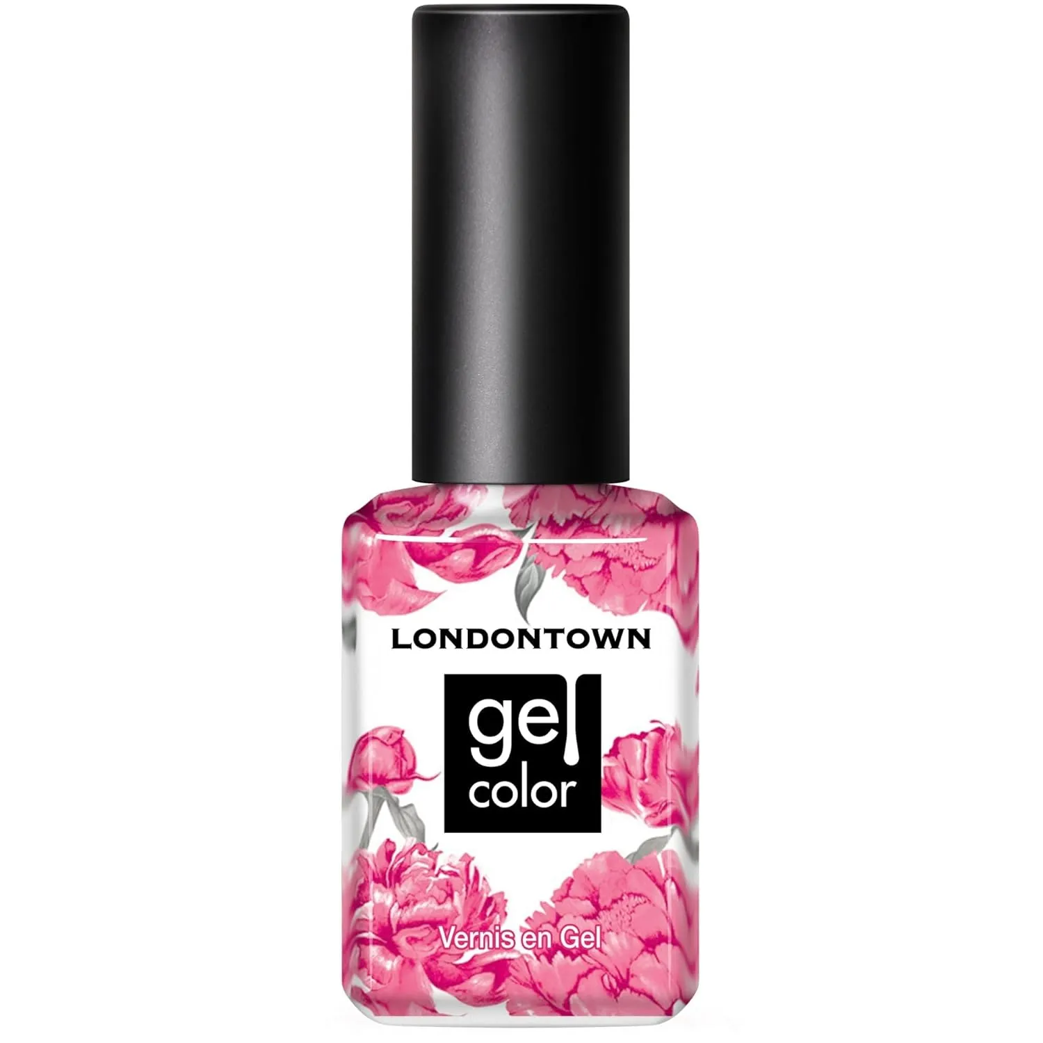 LONDONTOWN UV/LED Gel Nail Polish - Long Lasting, Chip Resistant High Shine Color - Glossy Pink Polish, 12ml/.40fl oz