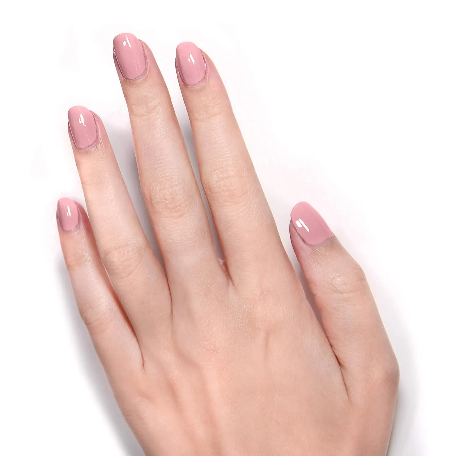 LONDONTOWN UV/LED Gel Nail Polish - Long Lasting, Chip Resistant High Shine Color - Glossy Pink Polish, 12ml/.40fl oz