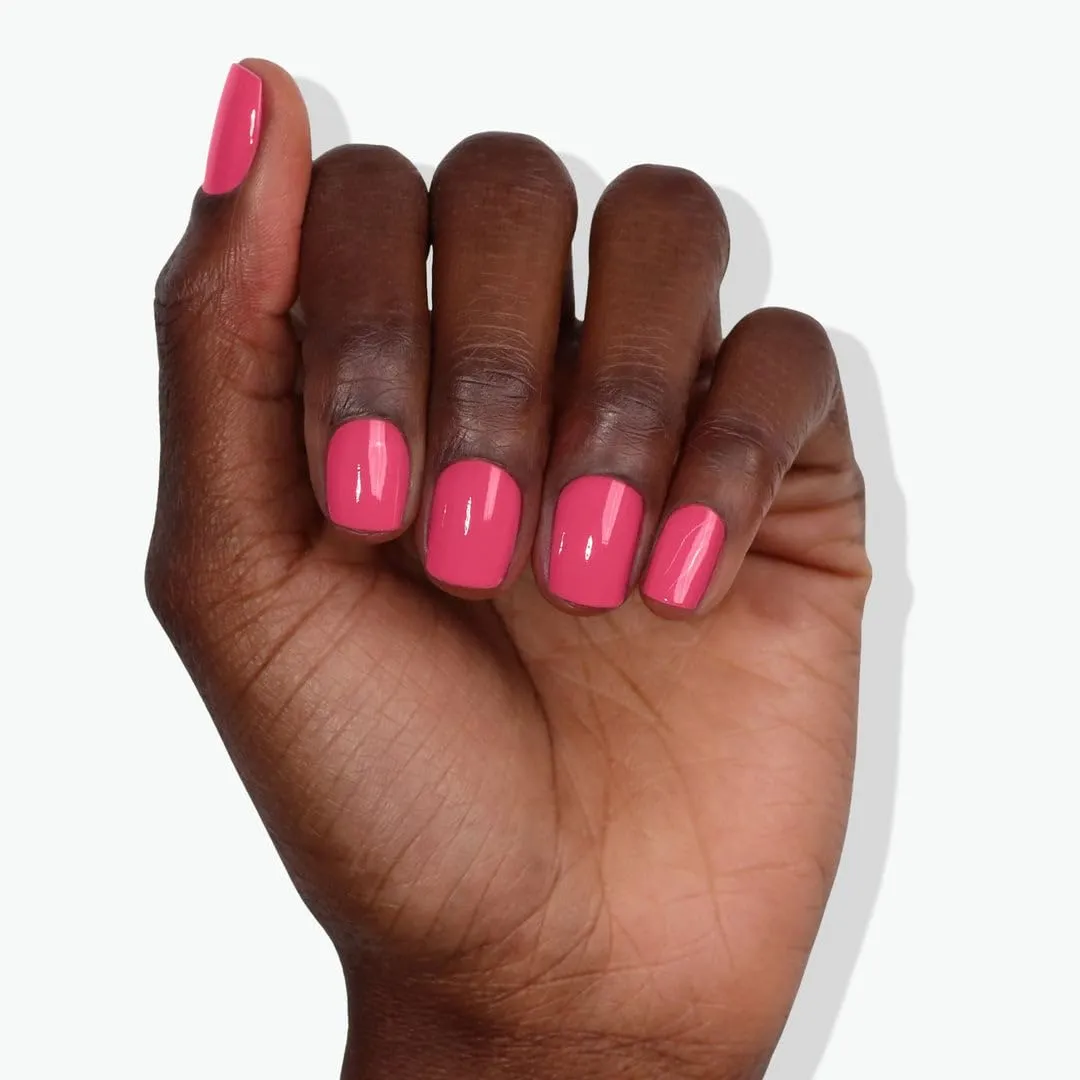 LONDONTOWN UV/LED Gel Nail Polish - Long Lasting, Chip Resistant High Shine Color - Glossy Pink Polish, 12ml/.40fl oz
