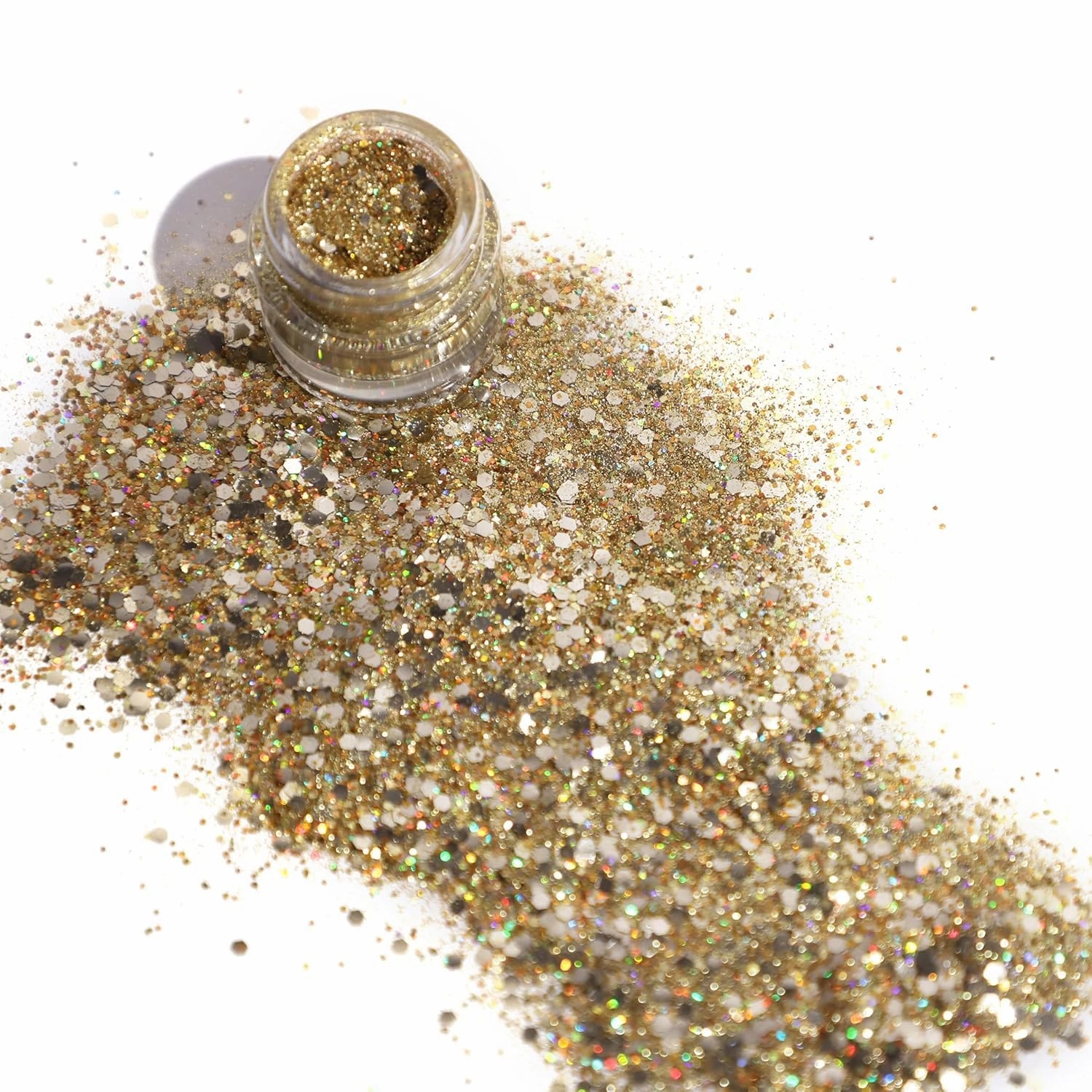 Loose Glitter Eye.shadow powder shiny Glitter | Loose Glitter Eye.shadow For Eye Makeup | Highly Pigmented Eye.shadow With Radiant Shimmer (Jewels)