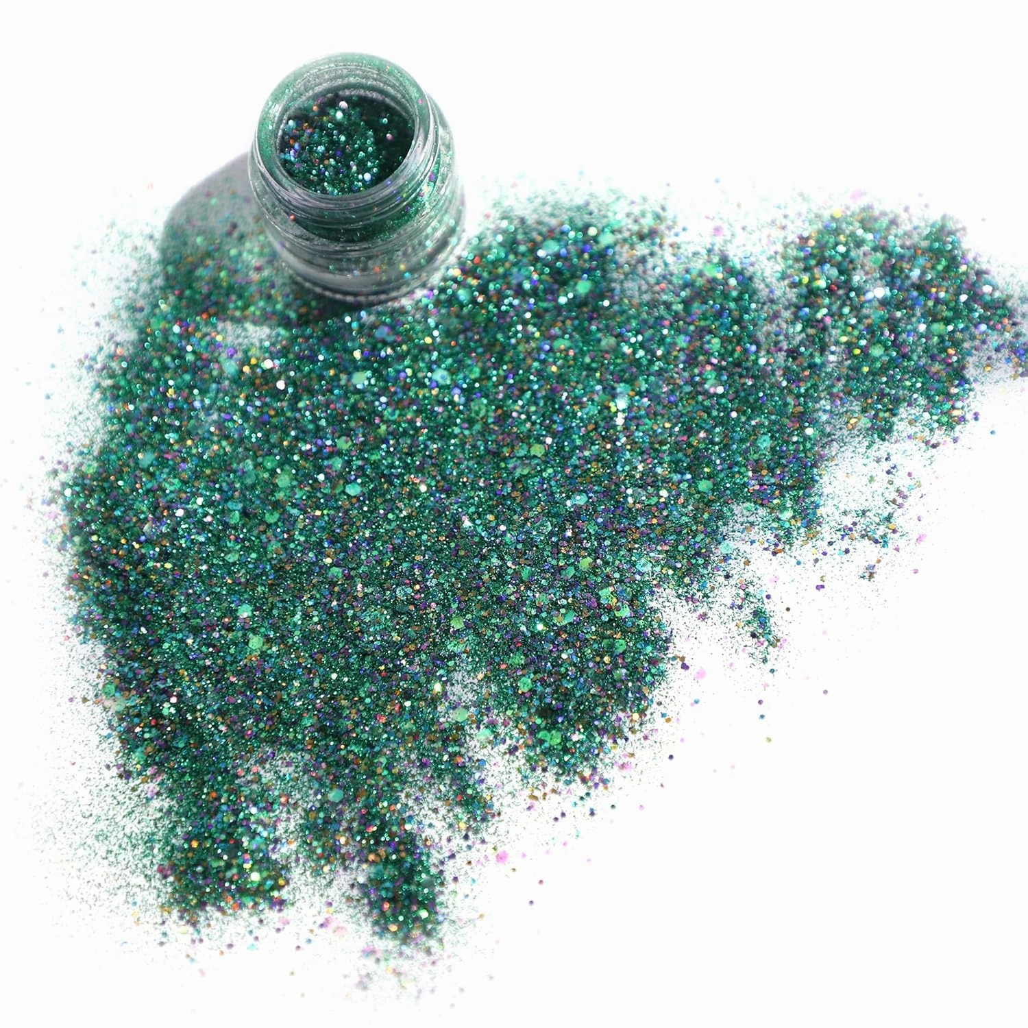 Loose Glitter Eye.shadow powder shiny Glitter | Loose Glitter Eye.shadow For Eye Makeup | Highly Pigmented Eye.shadow With Radiant Shimmer (Teal)
