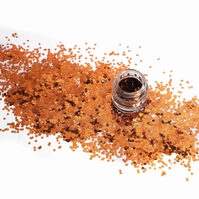 Loose Glitter Eyeshadow powder shiny Glitter | Loose Glitter Eyeshadow For Eye Makeup | Highly Pigmented Eyeshadow With Radiant Shimmer (Flame)