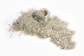 Loose Glitter Eyeshadow powder shiny Glitter | Loose Glitter Eyeshadow For Eye Makeup | Highly Pigmented Eyeshadow With Radiant Shimmer (Vanilla Ice)