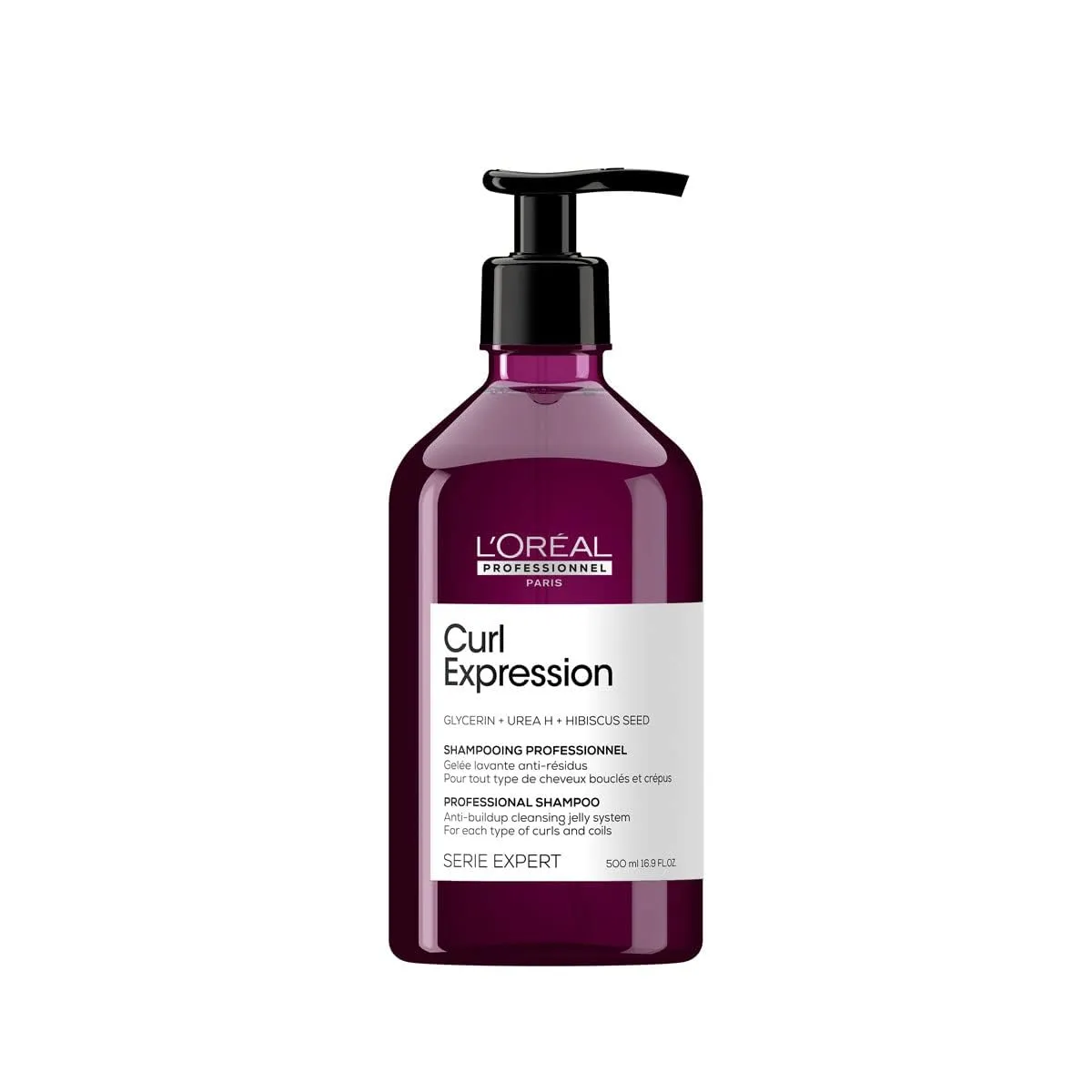 L'Oréal Professionnel Paris Curl Expression Anti Buildup Shampoo - Gently Cleanses & Eliminates Buildup For Curly and Coily Hair Types, Sulfate, Paraben & Silicone-Free